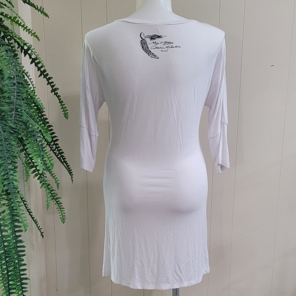 Catherine Malandrino Mary J Blige TSHIRT Dress sz XL - Picture 2 of 6